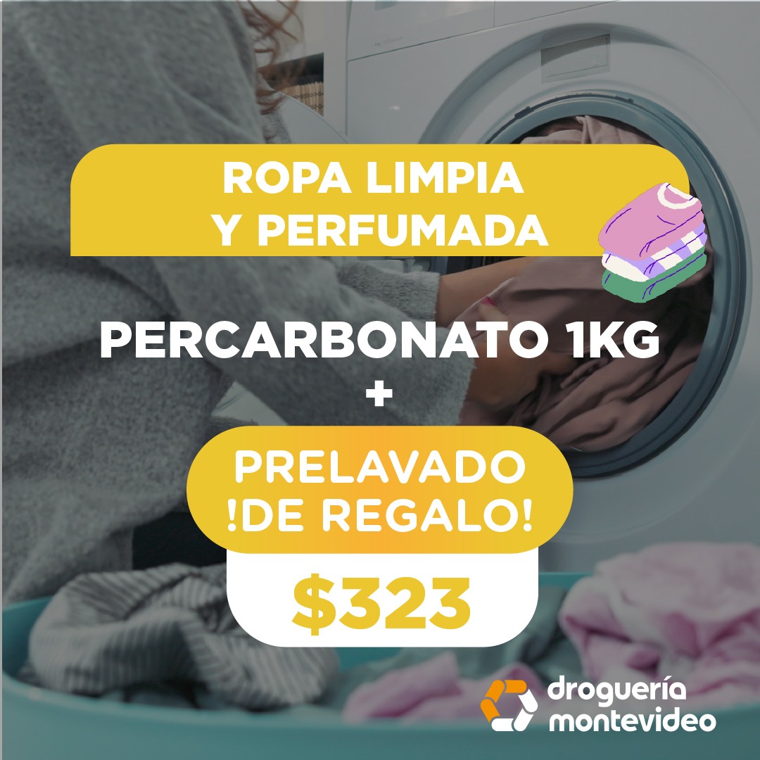 Oferta web Percarbonato y prelavado de regalo